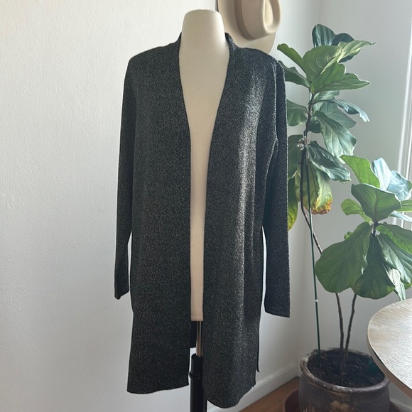 Black and silver cardigan - Picture 5 of 7